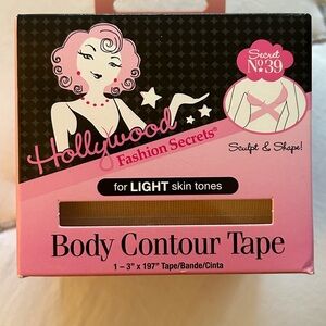 NWT Hollywood Fashion Secrets body contour tape